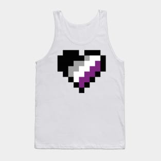 Asexual heart Tank Top